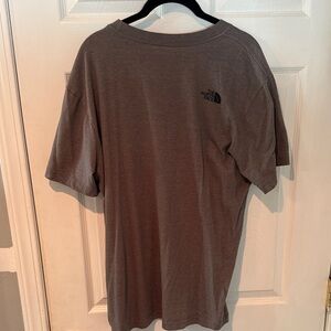The North Face Charcoal Grey Large Men's Short Sleeve Tee